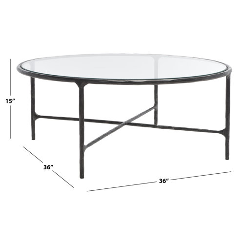 Farmhouse & Rustic Round Coffee Tables | Birch Lane